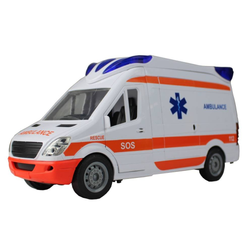 Zabawka ambulans pogotowie na baterie dla chłopca 0453