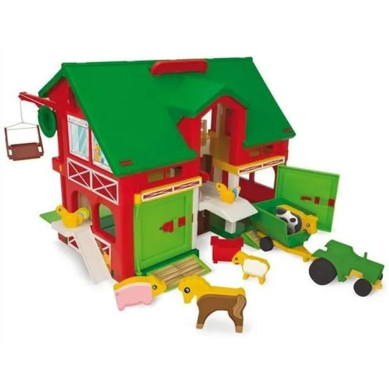 Zabawka Wader Play Farm z akcesoriami i zwierzętami dla najmłodszych